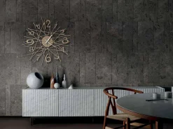 Orologio Rotondo da Parete di Design in Ferro Made in Italy - Kombo