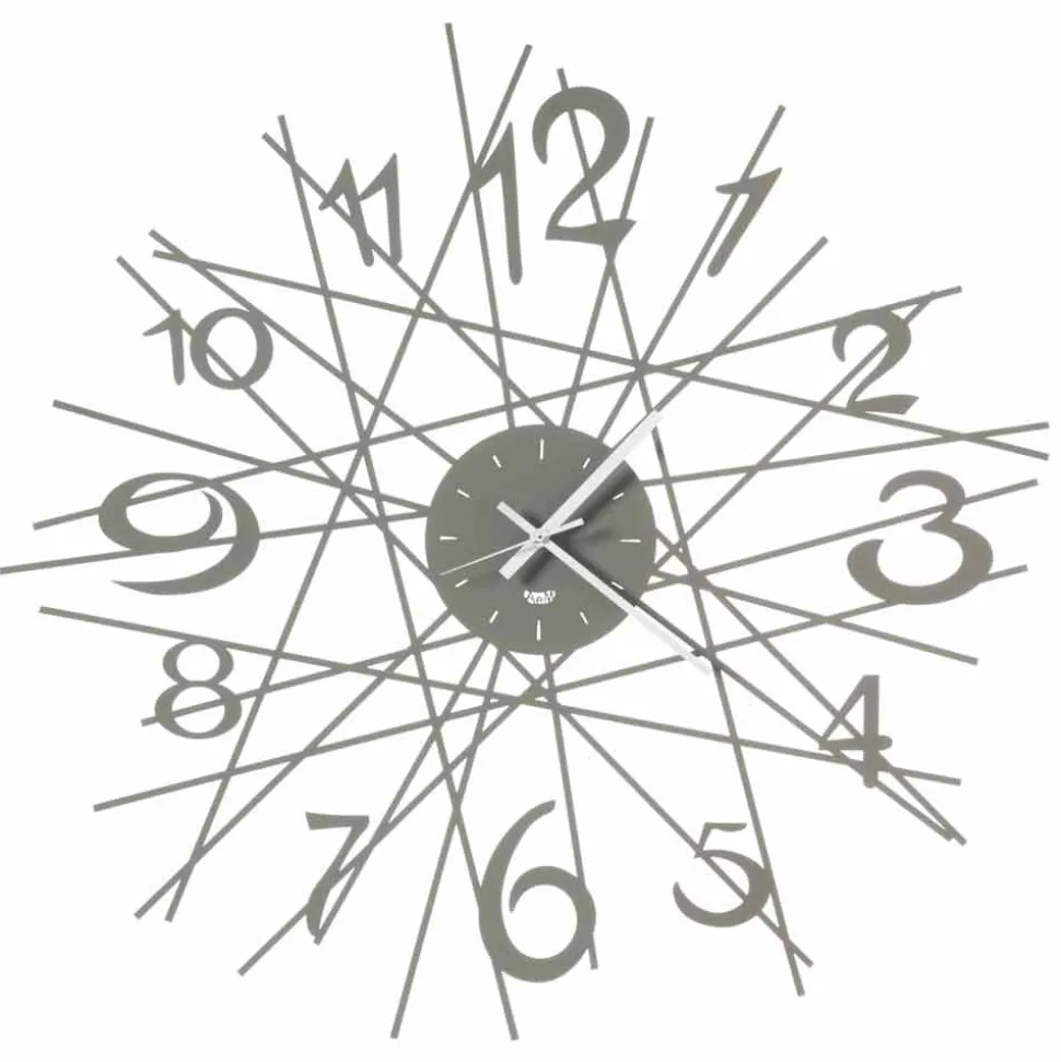 Orologio Rotondo da Parete di Design in Ferro Made in Italy - Kombo