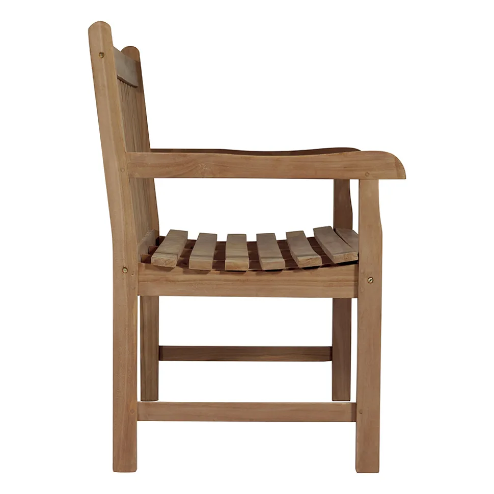 Panca 3 Posti da Giardino Realizzata in Legno di Teak - Rifugio