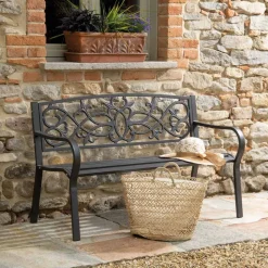 Panchina da Giardino Realizzata in Metallo di Diverse Finiture - Spillatrice