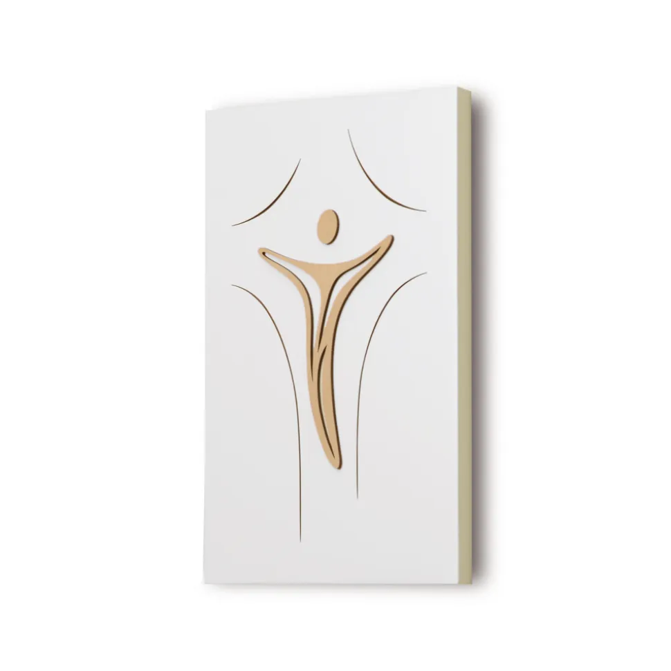 Pannello che Raffigura Jesus Inciso a Laser Made in Italy - Bice