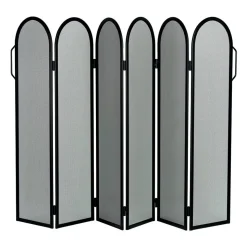 Parascintille con 6 Ante Realizzato in Metallo Made in Italy - Cavallo