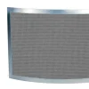 Parascintille con Rete Nera e Acciaio Curvo Made in Italy - Zaffiro