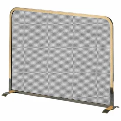 Parascintille in Ottone con Rete in Acciaio Made in Italy - Tartaruga