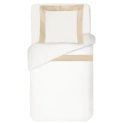 Parure Copripiumino in 100% Cotone e 10% Raso di Cotone con 1 Federa - Dettaglio