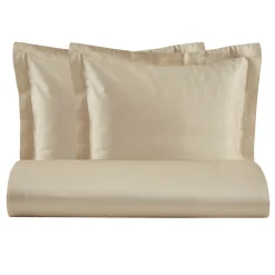 Parure Copripiumino in 100% Raso di Cotone con 2 Federe Made in Italy - Fluffy