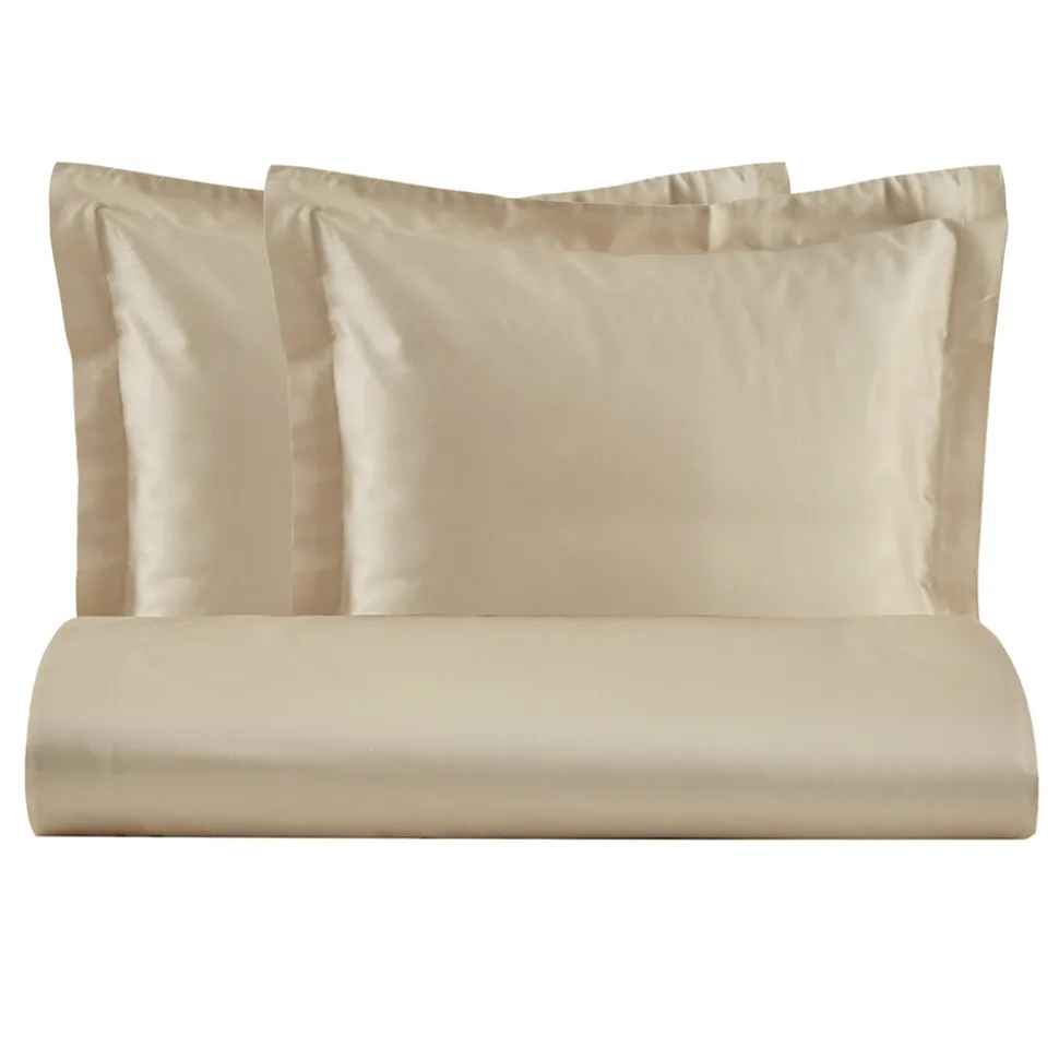 Parure Copripiumino in 100% Raso di Cotone con 2 Federe Made in Italy - Fluffy