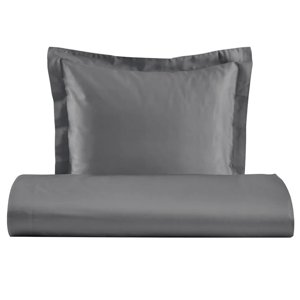 Parure Copripiumino in 100% Raso di Cotone con 1 Federa Made in Italy - Fluffy