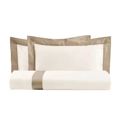 Parure Copripiumino King Size in 100% Cotone e 10% Raso di Cotone - Dettaglio