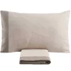 Parure Copripiumino Matrimoniale in 90% Cotone e 10% Lino Made in Italy - Nestle