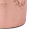 Pentola Alta in Rame Stagnato a Mano con Manici e Coperchio 28 cm - Mariarita