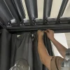 Pergola 3x4 mt in Alluminio Verniciato Antracite con Manovella - Levante