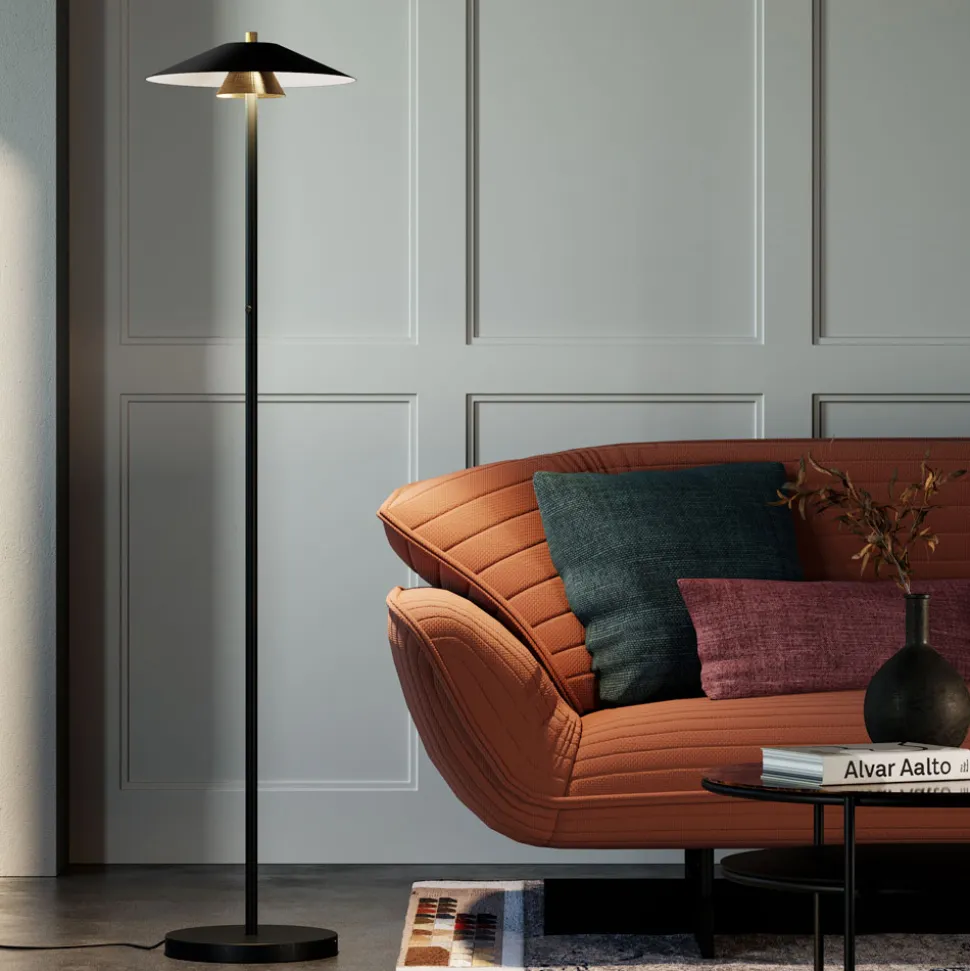 Piantana in Metallo di Diverse Finiture Made in Italy - Mira
