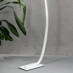 Piantana Moderna a LED Dimmerabile in Metallo Nero, Oro o Bianco - Gondola