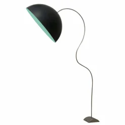 Piantana moderna In-es.artdesign Mezza Luna colorata nebulite