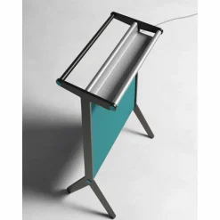 Piastra Radiante Elettrica in Alluminio e Stoffa Colorata Design 150 W - Sam