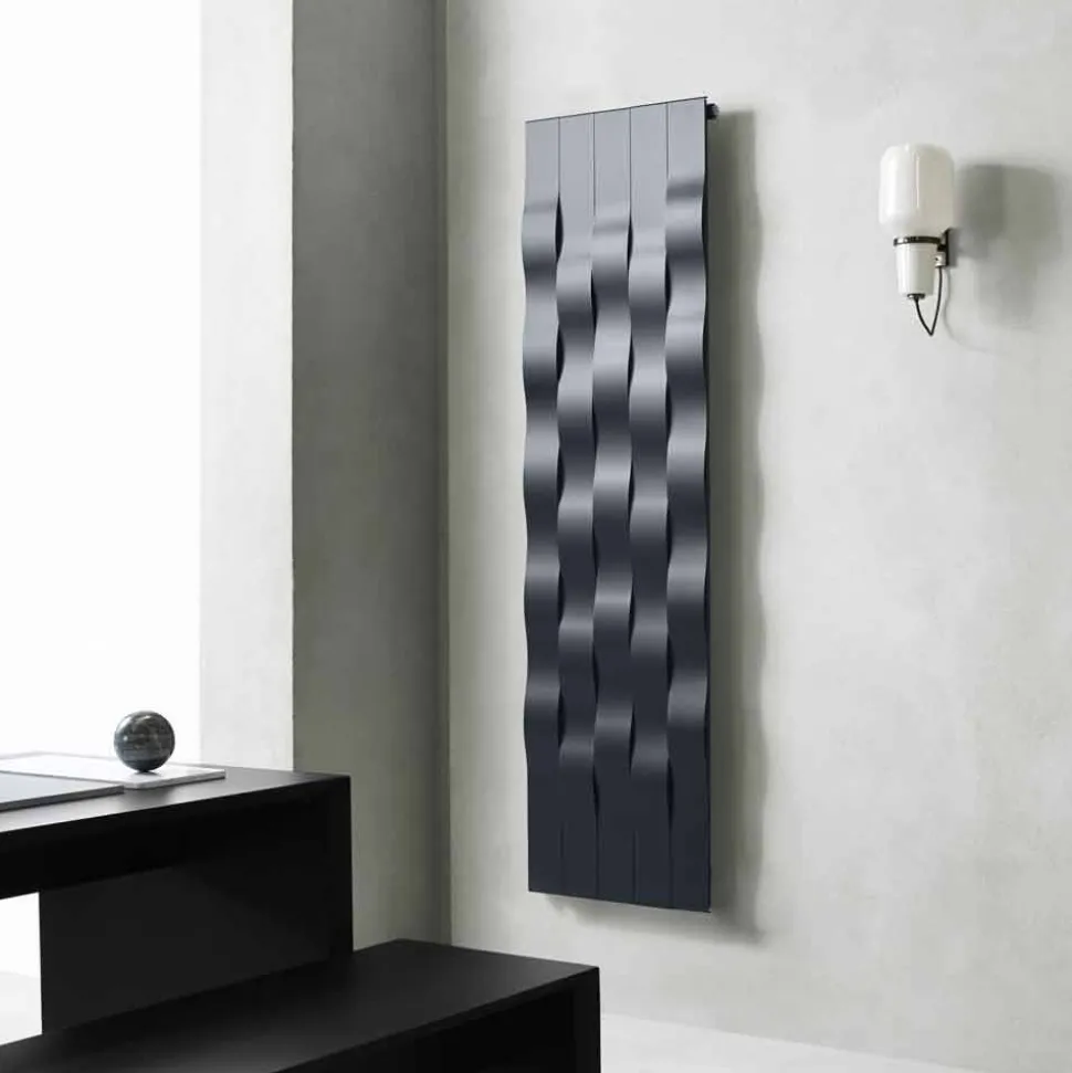 Piastra Radiante Elettrica in Acciaio Design a 5 Barre fino a 1000 Watt - River