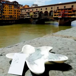 Piattino Moderno in Marmo a Forma di Stella Marina Made in Italy - Ticcio