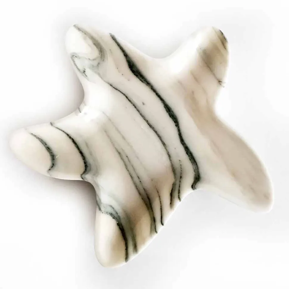 Piattino Moderno in Marmo a Forma di Stella Marina Made in Italy - Ticcio