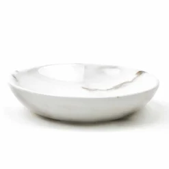 Piattino Moderno Rotondo in Marmo Vari Colori Made in Italy - Spillo