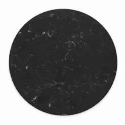 Piatto da Formaggi Rotondo in Marmo Bianco o Nero Made in Italy - Kirby
