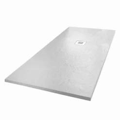 Piatto Doccia Design Moderno 160x80 in Resina Finitura Effetto Ardesia - Sommo