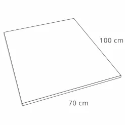 Piatto Doccia in Resina Effetto Velluto Bianco 100x70 con Copripiletta - Estimo
