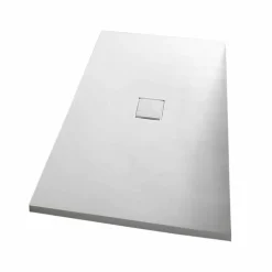 Piatto Doccia Rettangolare 160x70 cm in Resina Bianca Design Moderno - Estimo