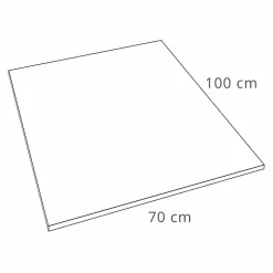 Piatto Doccia 100x70 in Resina Bianca Finitura Effetto Ardesia - Sommo