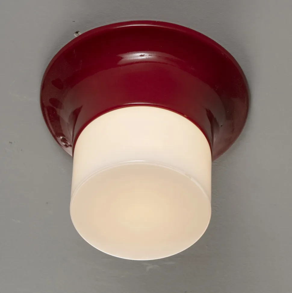 Plafoniera Artigianale da Esterno in Maiolica Made in Italy - Toscot Swinger