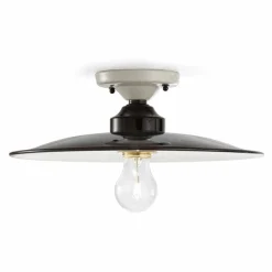 Plafoniera da soffitto di design in ceramica lucida Jane Ferroluce