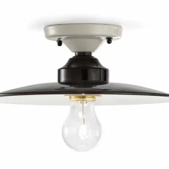 Plafoniera da soffitto di design in ceramica lucida Jane Ferroluce