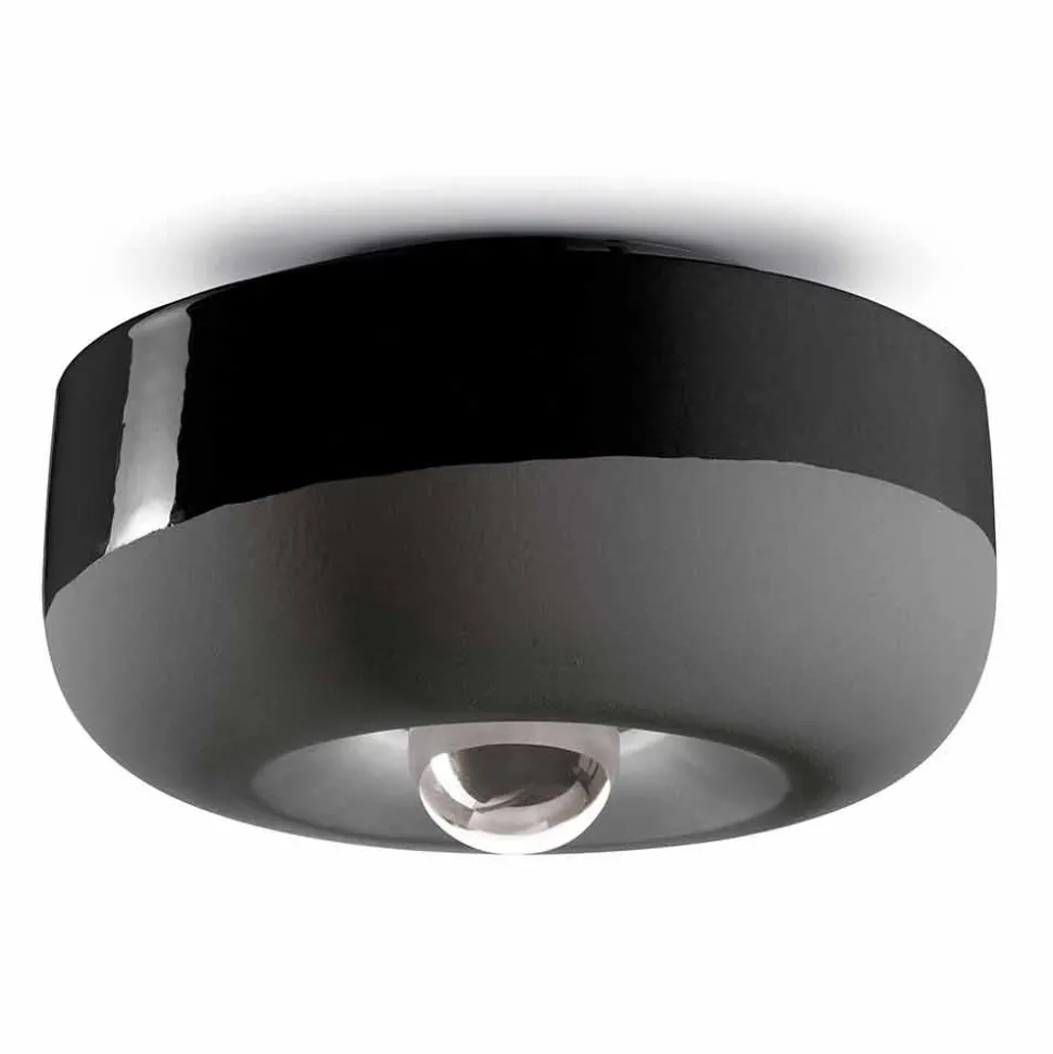 Plafoniera di Design Moderno in Ceramica Colorata Made in Italy – Bellota