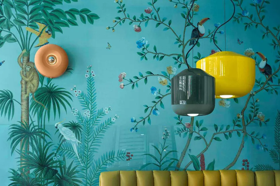 Plafoniera di Design Moderno in Ceramica Colorata Made in Italy – Bellota