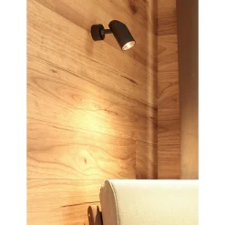 Plafoniera Faretto Orientabile in Alluminio Bianco o Nero 4 Pezzi - Lazzaro