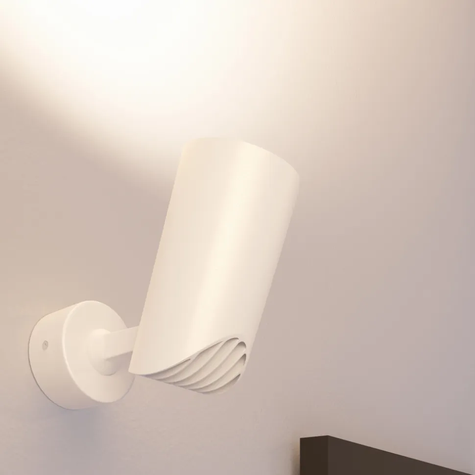 Plafoniera Faretto Orientabile in Alluminio Bianco o Nero 4 Pezzi - Lazzaro