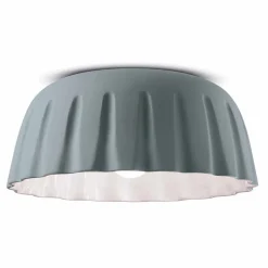 Plafoniera in Ceramica di Design Vintage Made in Italy – Ferroluce Madame Grès