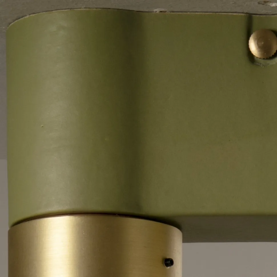 Plafoniera in Ceramica e Metallo Fatta a Mano in Italia - Toscot Match