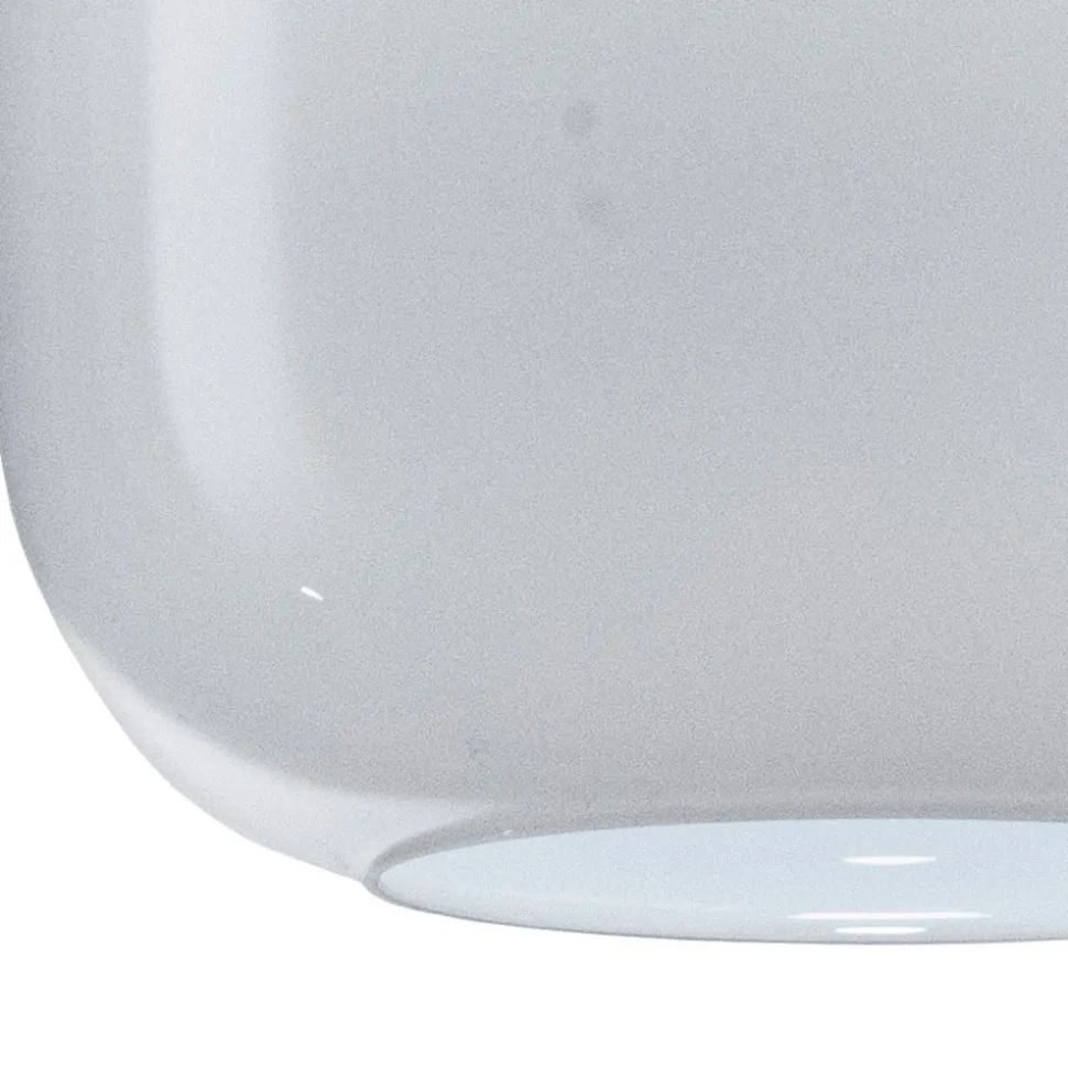 Plafoniera in Vetro Soffiato a Mano Artigianalmente Made in Italy - Soffio