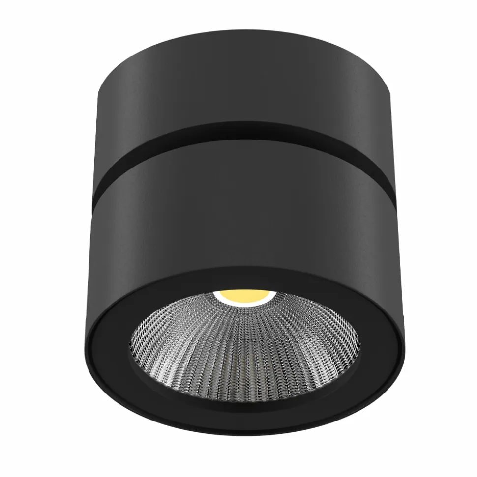 Plafoniera o Applique Faretto Led 14W in Alluminio Bianco o Nero - China