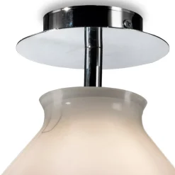 Plafoniera Piccola in Diverse Finiture di Vetro Veneziano Made in Italy - Iride