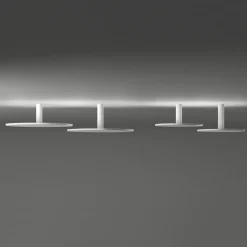 Plafoniera Realizzata in Metallo di Diverse Finiture e Misure - Lumi