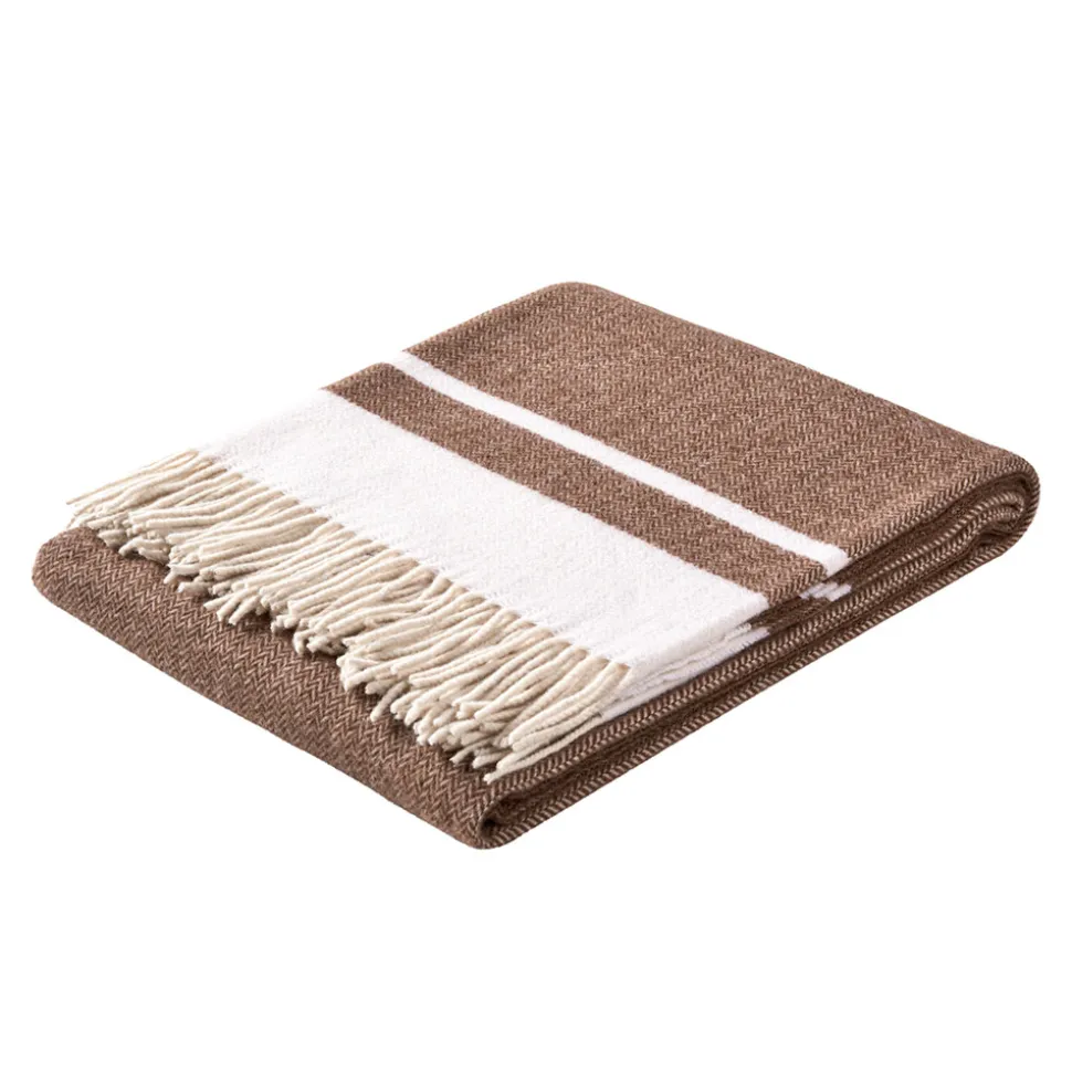 Plaid in Misto Lana Ultra-Morbido e Soffice Made in Italy - Caldoso