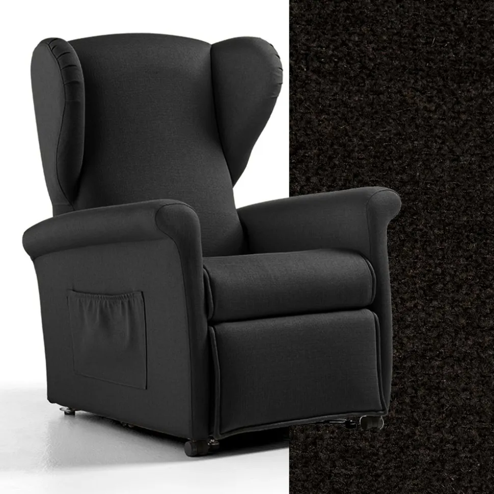 Poltrona Alzapersona con Funzioni Lift, Relax e Bed Made in Italy - Talita