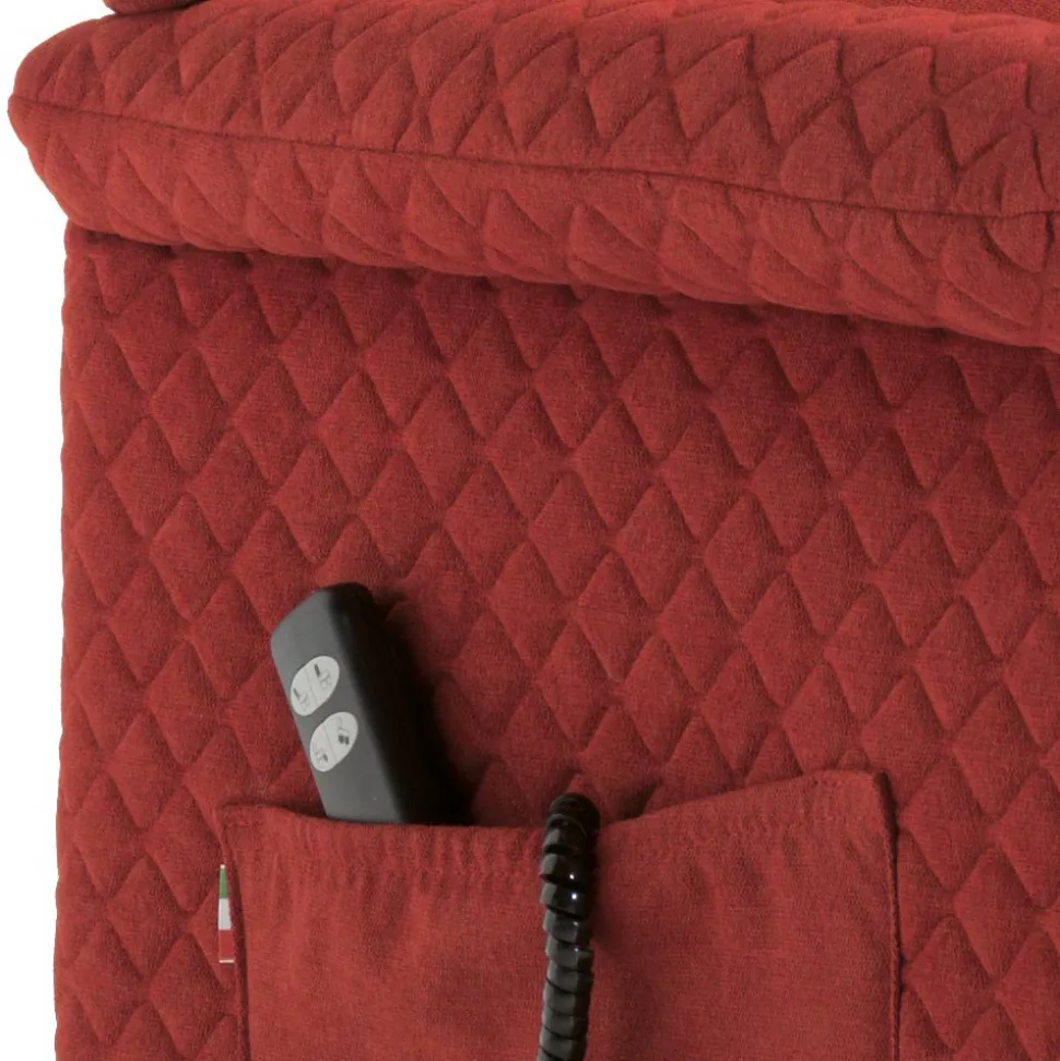 Poltrona Alzapersona con 2 Motori e Funzioni Lift/Relax/Bed Made in Italy - Giorgia