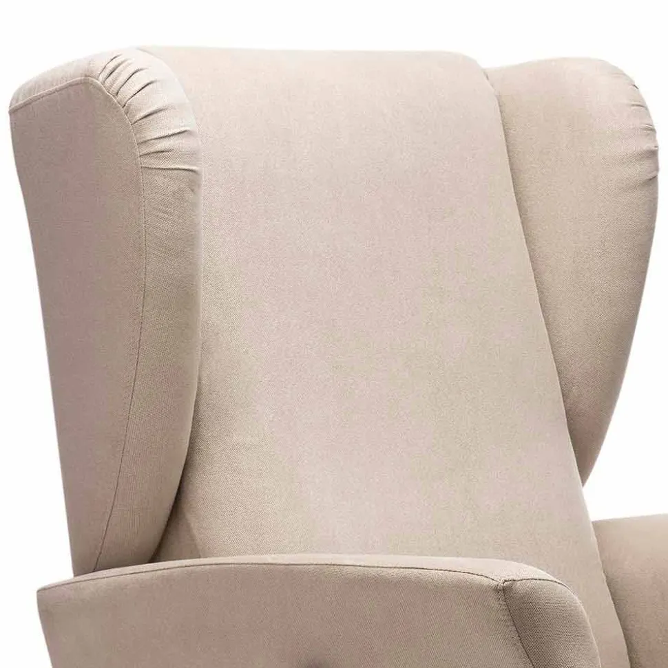 Poltrona Alzapersona con Ruote, Relax Lift a 2 Motori, Made in Italy - Daphne