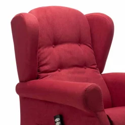 Poltrona Alzapersona con Ruote a 2 Motori Lift Relax, Made in Italy - Marlene