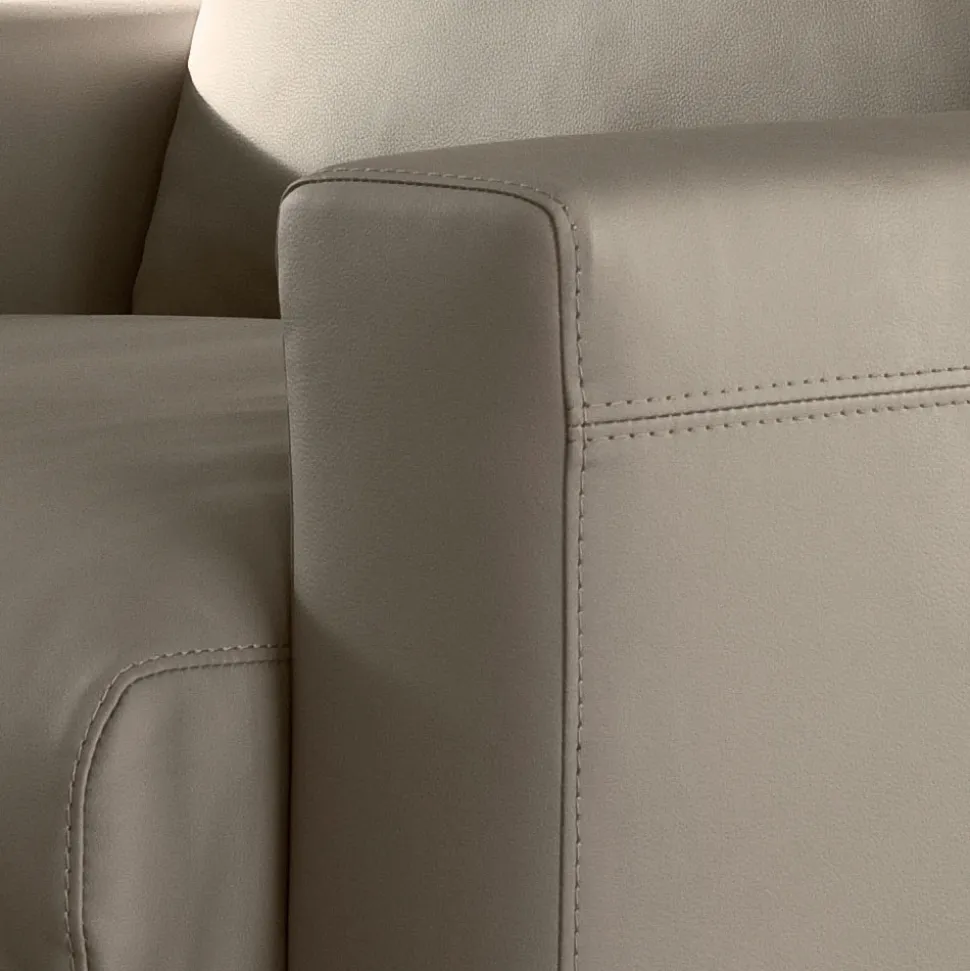 Poltrona con Cuscino Seduta Imbottito in Piuma e Poliestere Made in Italy - Malizioso