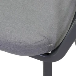 Poltrona da Esterno con Struttura in Alluminio Colore Tortora - Righello