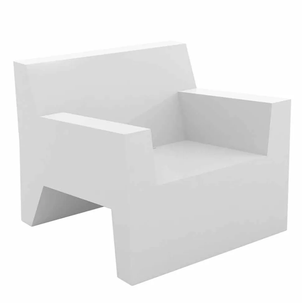 Poltrona da esterno di design Jut by Vondom, in resina di polietilene